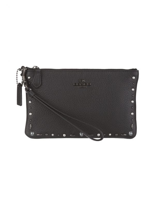 Coach Small Wristlet Prairie Rivets Nahkalaukku