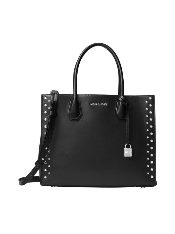 Michael Kors Mercer Studded Lg Tote Nahkalaukku