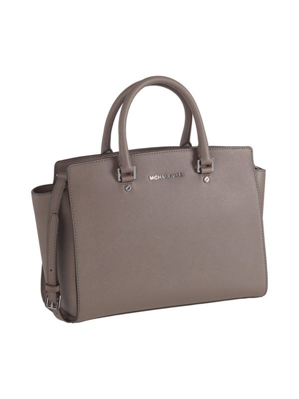 Michael Kors Selma Lg Tz Satchel Nahkalaukku