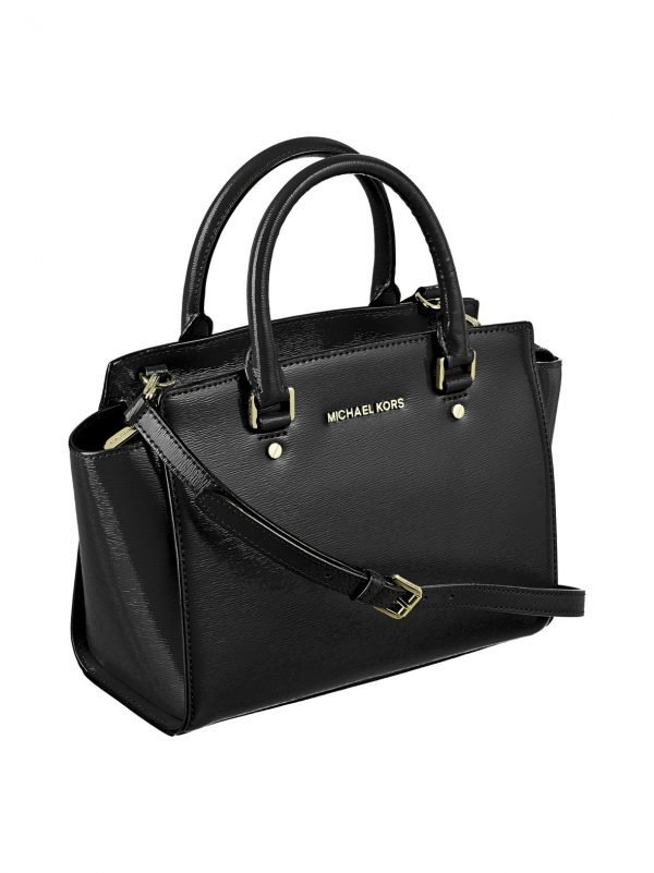 Michael Kors Selma Lg Tz Satchel Nahkalaukku