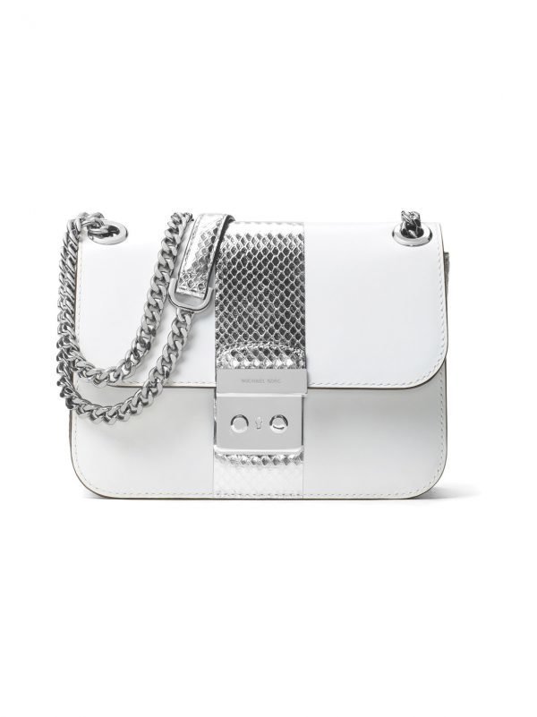 Michael Kors Sloan Editor Medium Chain Shoulder Bag Nahkalaukku